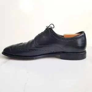 ALLEN EDMONDS Bel Air Wingtip Brogue Black Leather Mens Oxford Dress Shoes Allen Edmonds Bel Air Derby Dress Shoe Men main image 4